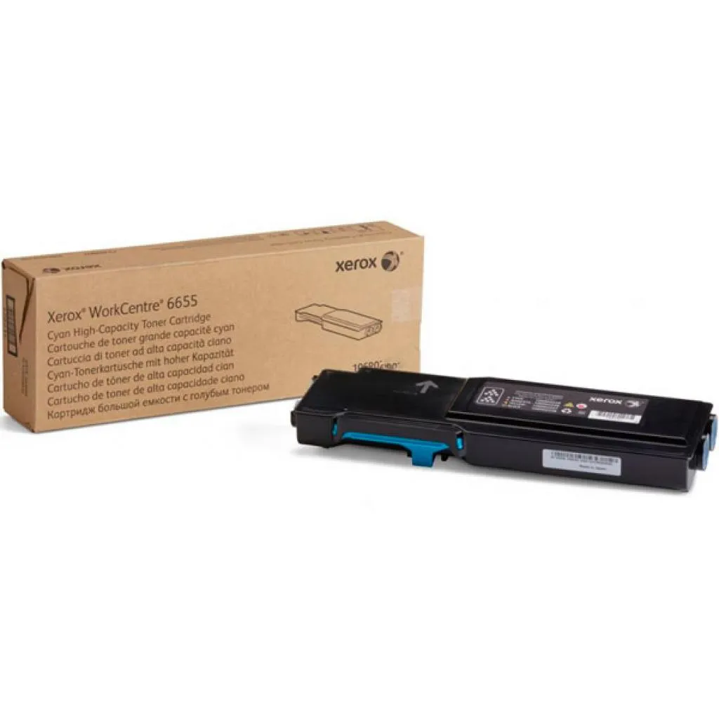 Тонер-картридж WC6655 блакитний Xerox (106R02752) Тонер-картридж WC6655 блакитний Xerox (106R02752)
