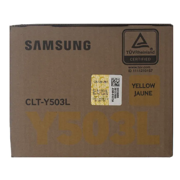 Картридж CLT-Y503L желтый Samsung (SU493A/SU491A) - Фото 1
