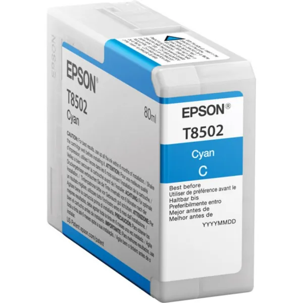 Картридж SC-P800 голубой Epson (C13T850200) - Фото 9