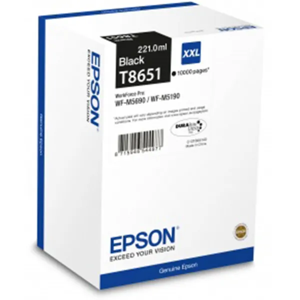 Картридж T865140 черный Epson (C13T865140) - Фото 1