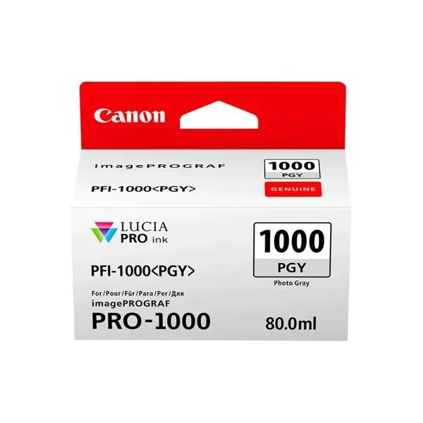 Картридж PFI-1000 фото серый Canon (0553C001) - Фото 8