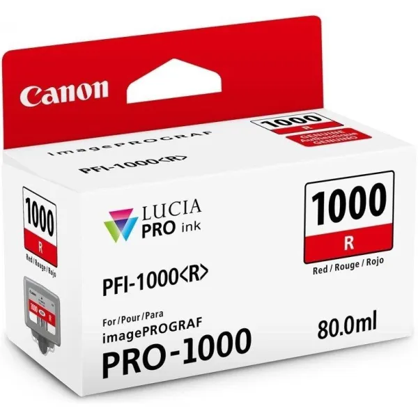 Картридж PFI-1000  красный Canon (0554C001) - Фото 10