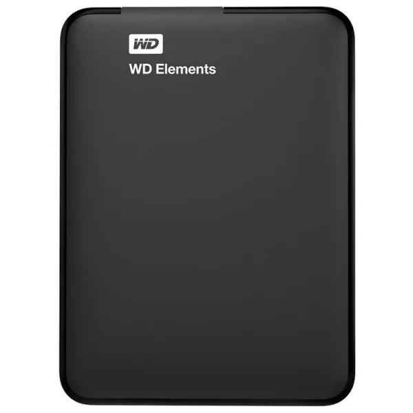 Диск жесткий внешний портативный 1TB USB 3.0 Elements Portable WD (WDBUZG0010BBK-WESN) - Фото 4