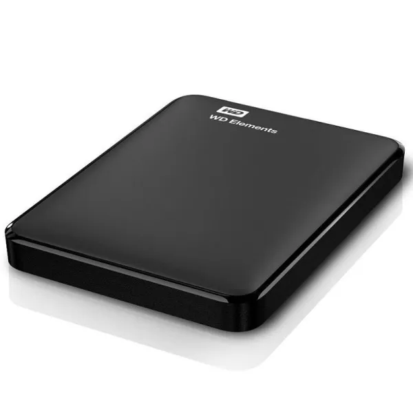 Диск жесткий внешний портативный 1TB USB 3.0 Elements Portable WD (WDBUZG0010BBK-WESN) - Фото 2