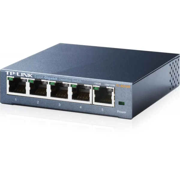 Коммутатор сетевой TL-SG105 TP-Link (TL-SG105) - Фото 12