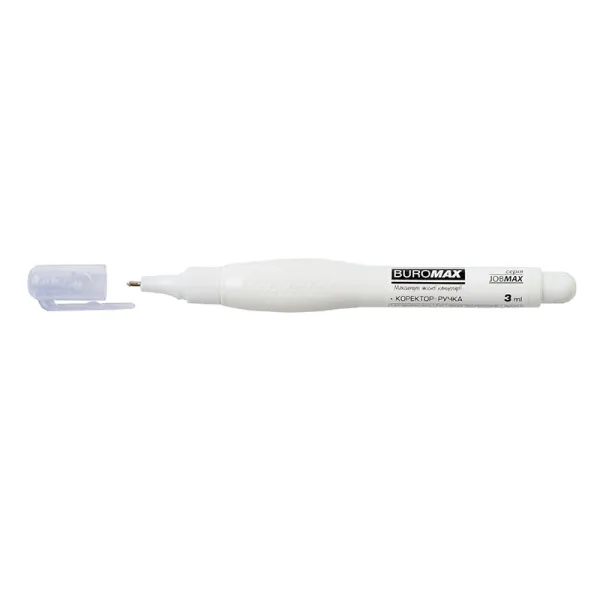 Корректор-ручка 3 мл спиртовая основа Buromax (BM.1050) - Фото 2