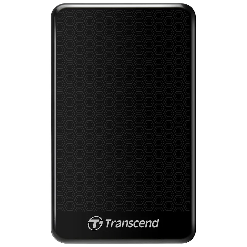Диск жорсткий зовнішній портативний 2TB USB 3.1 StoreJet 25A3 чорний Transcend (TS2TSJ25A3K) - Фото 3