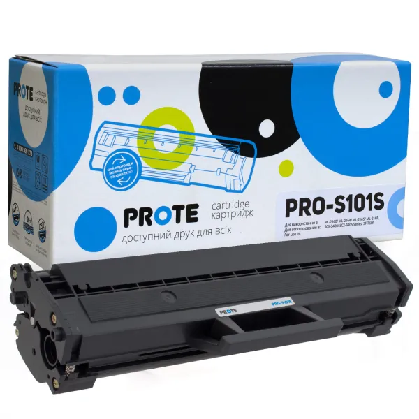 Картридж сумісний Samsung MLT-D101S (ML-2160) Prote (PRO-S101S) - Фото 5