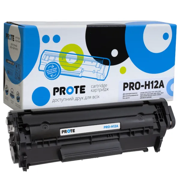 Картридж совместимый HP 12A (Q2612A)/Canon 703 Prote (PRO-H12A)