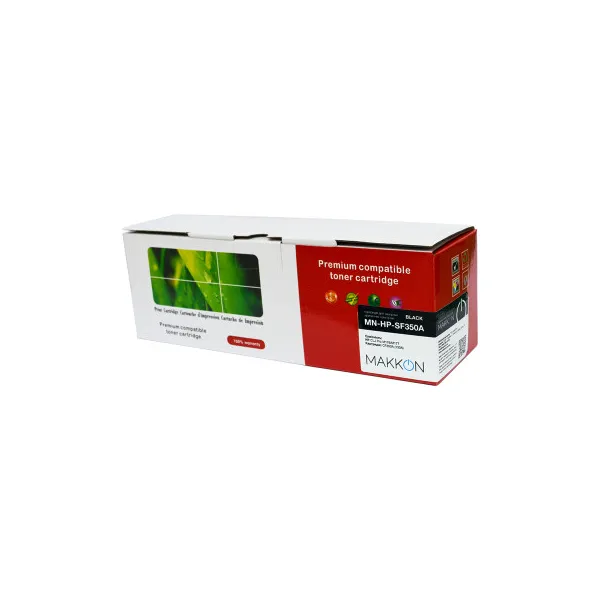 Картридж сумісний HP 130A (CF350A) чорний Makkon (SF350A)