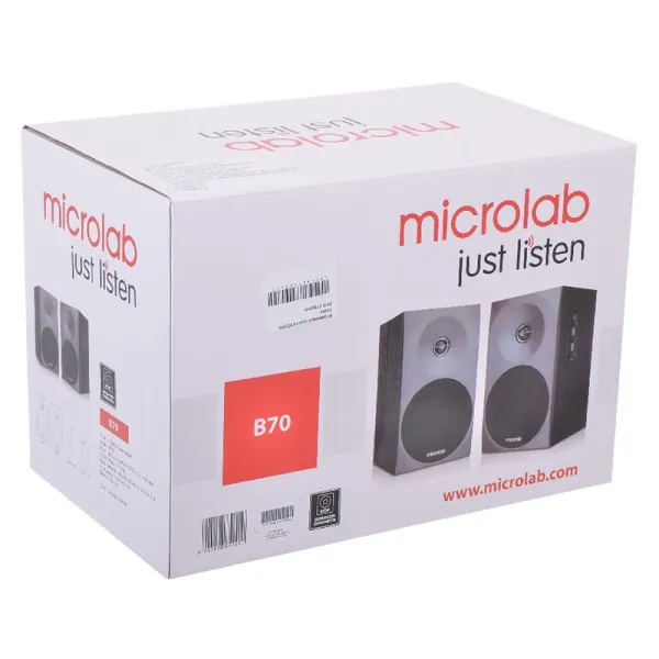 Система акустична 2.0, чорна Microlab (B-70) - Фото 3