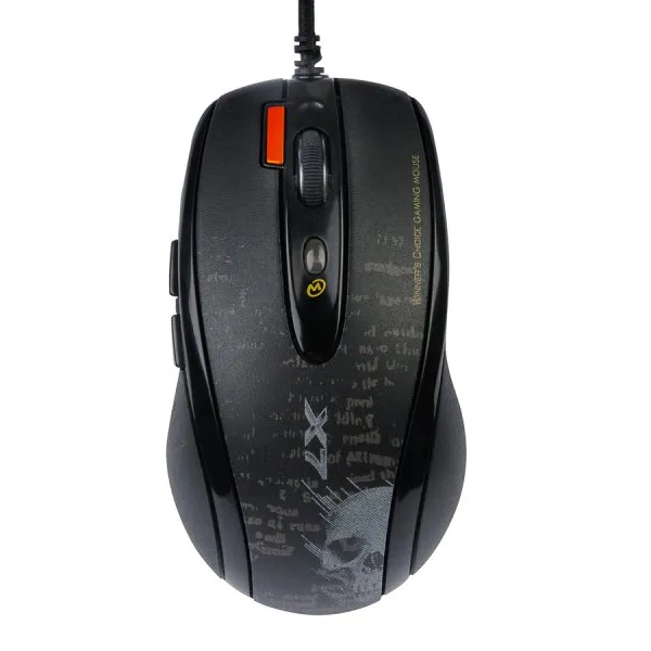 Мышь USB F5 черная A4Tech (F5 black) - Фото 8