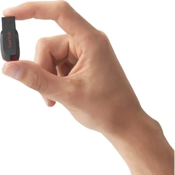Накопитель USB 2.0 Type-A 32GB Cruzer Blade черный SanDisk (SDCZ50-032G-B35) - Фото 3