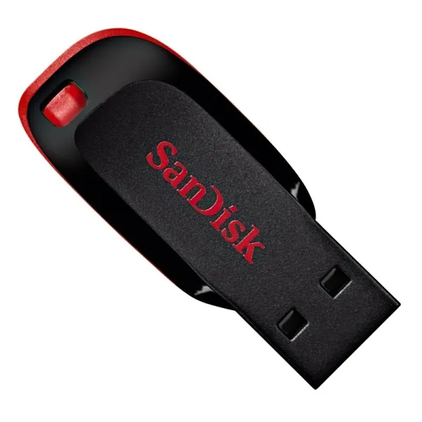Накопитель USB 2.0 Type-A 32GB Cruzer Blade черный SanDisk (SDCZ50-032G-B35) - Фото 4