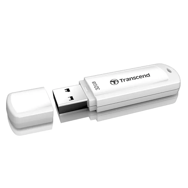 Накопичувач USB 3.0 Type-A 32GB JetFlash 730 білий Transcend (TS32GJF730) - Фото 3