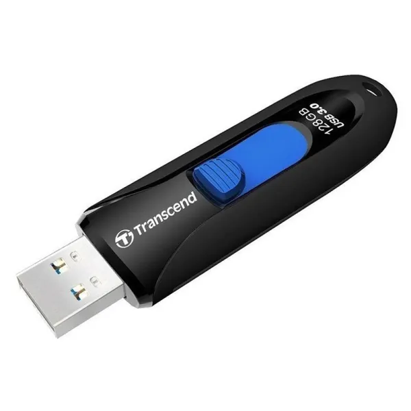 Накопичувач USB 3.1 Type-A 128GB JetFlash 790 чорний Transcend (TS128GJF790K) - Фото 2