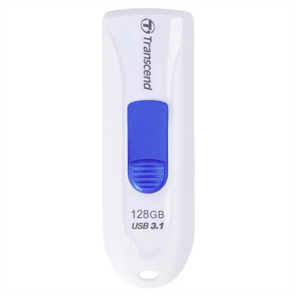 Накопичувач USB 3.0 Type-A 128GB JetFlash 790 білий Transcend (TS128GJF790W) - Фото 2
