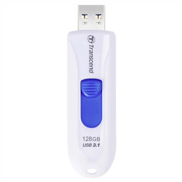 Накопичувач USB 3.0 Type-A 128GB JetFlash 790 білий Transcend (TS128GJF790W) - Фото 12