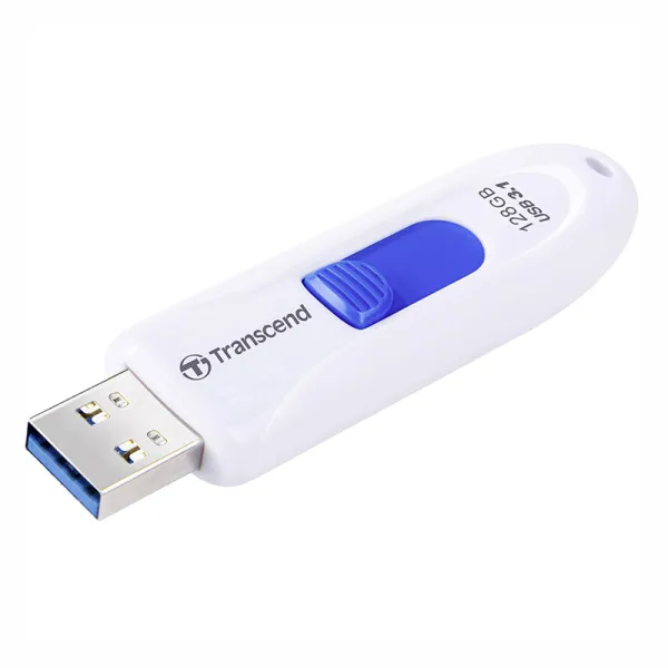 Накопичувач USB 3.0 Type-A 128GB JetFlash 790 білий Transcend (TS128GJF790W) - Фото 3