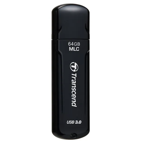 Накопитель USB 3.0 Type-A 64GB JetFlash 750 черный Transcend (TS64GJF750K)