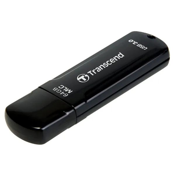 Накопитель USB 3.0 Type-A 64GB JetFlash 750 черный Transcend (TS64GJF750K) - Фото 2