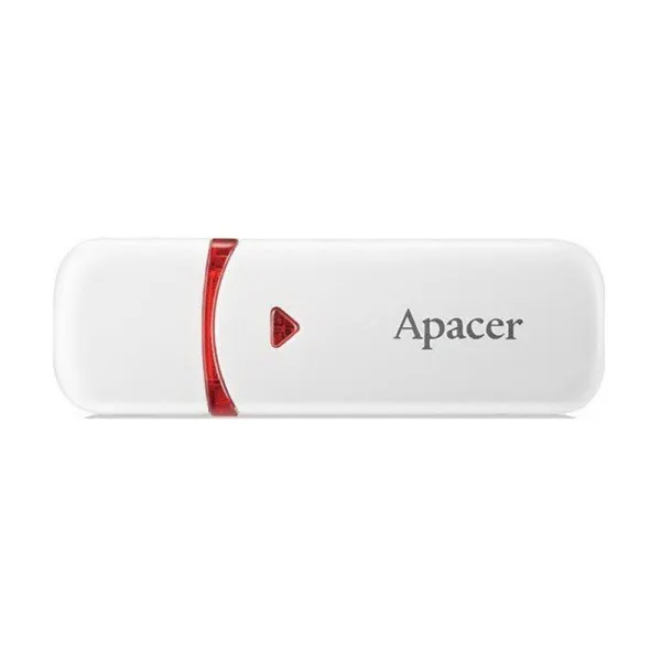 Накопичувач USB 2.0 Type-A 64GB AH333 білий Apacer (AP64GAH333W-1) - Фото 2