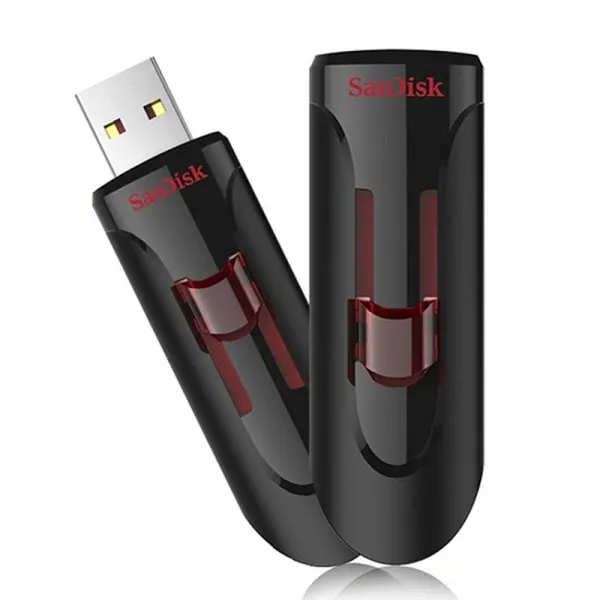 Накопитель USB 3.0 Type-A 32GB  Glide черный SanDisk (SDCZ600-032G-G35) - Фото 2