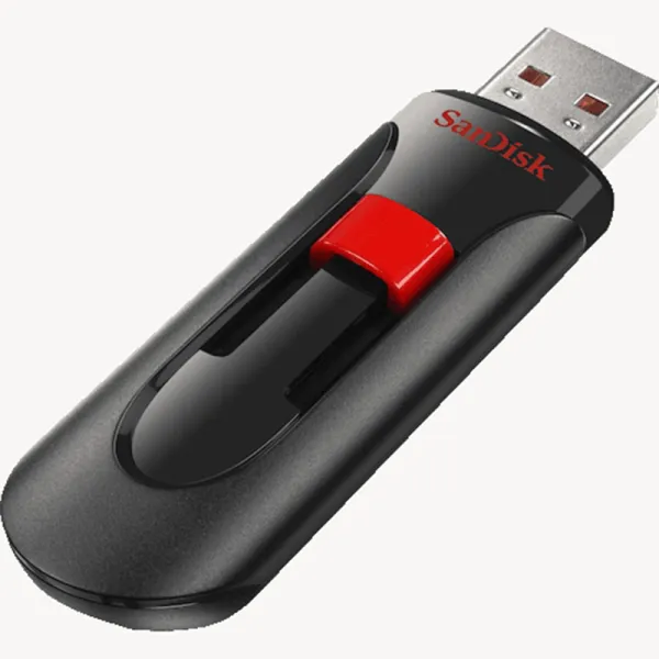 Накопитель USB 3.0 Type-A 32GB  Glide черный SanDisk (SDCZ600-032G-G35) - Фото 4