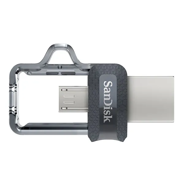 Накопитель USB 3.0 32GB Ultra Dual Drive OTG SanDisk (SDDD3-032G-G46) - Фото 2