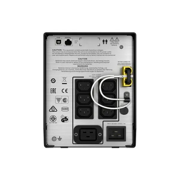 Источник бесперебойного питания 2000 ВА Smart-UPS C APC (SMC2000I) - Фото 3