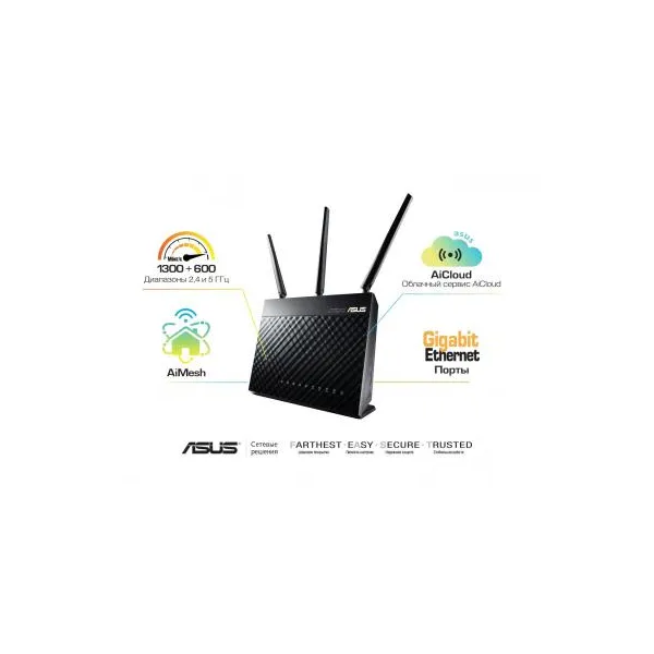 Маршрутизатор RT-AC68U Asus (RT-AC68U)