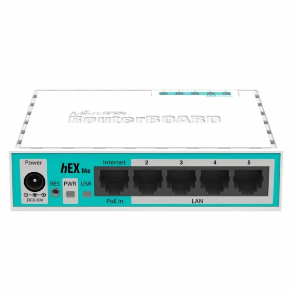 Маршрутизатор hEX lite Mikrotik (RB750r2) - Фото 1