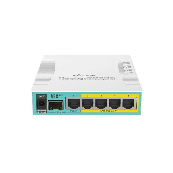 Маршрутизатор hEX PoE Mikrotik (RB960PGS) - Фото 2