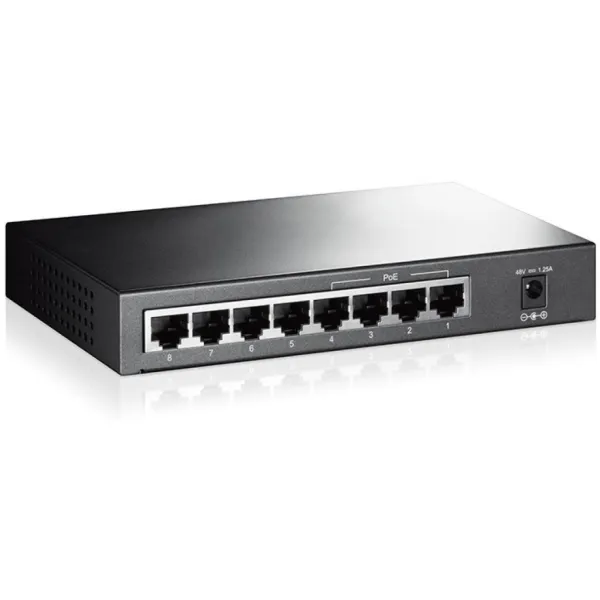 Коммутатор сетевой TL-SF1008P TP-Link (TL-SF1008P) - Фото 3