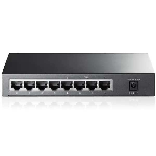 Коммутатор сетевой TL-SF1008P TP-Link (TL-SF1008P) - Фото 1