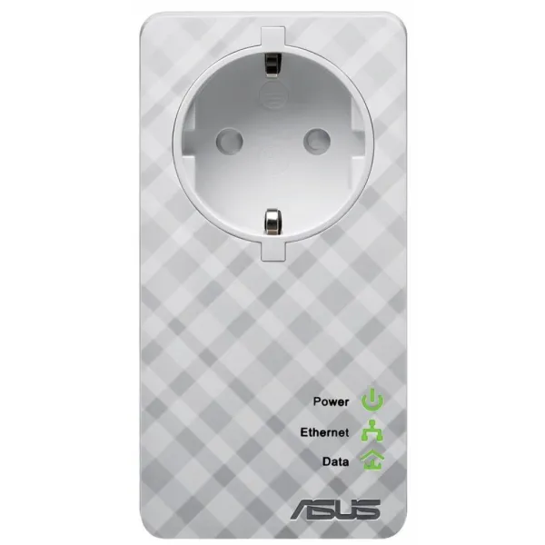 Адаптер PL-E52P DUO Powerline Asus - Фото 2