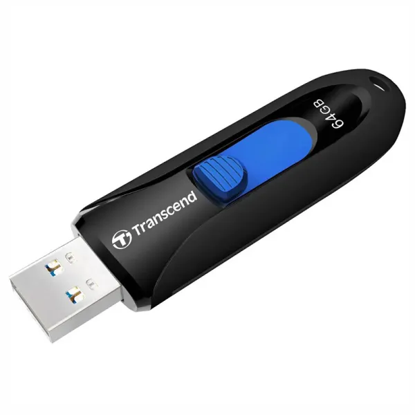 Накопитель USB 3.1 Type-A 64GB JetFlash 790 черный Transcend (TS64GJF790K) - Фото 3