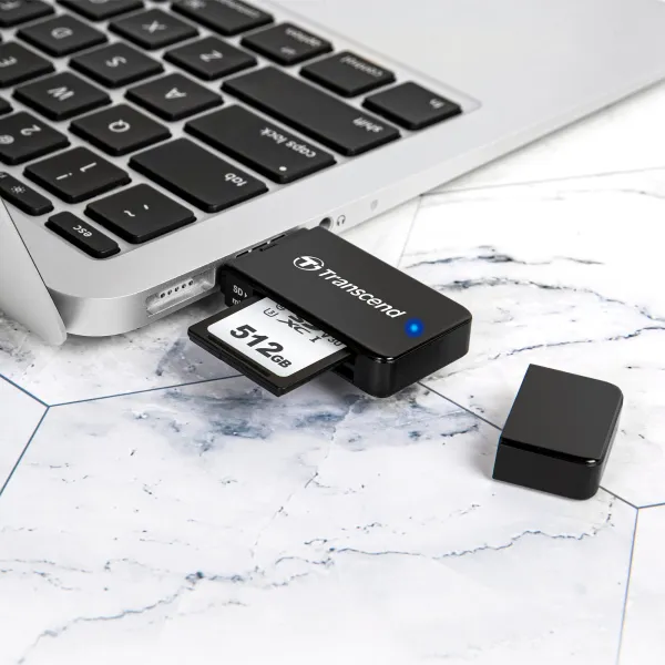 Картридер внешний USB 3.1 Transend (TS-RDF5K) - Фото 4
