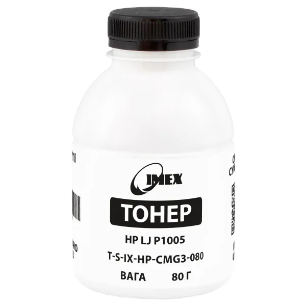 Тонер HP LJ P1005 флакон, 80 г Imex (TSM-CMG-3-080) - Фото 82