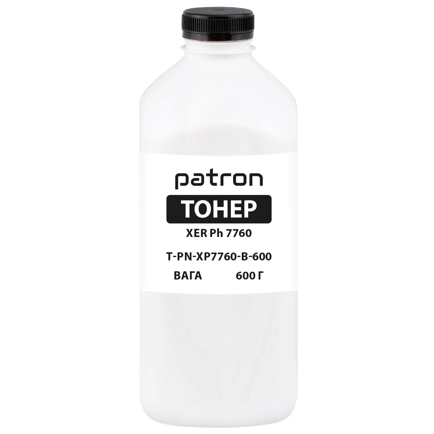 Тонер XER Ph 7760 флакон, 600 г, черный Patron (PN-XP7760-B-600) Тонер XER Ph 7760 флакон, 600 г, черный Patron (PN-XP7760-B-600)