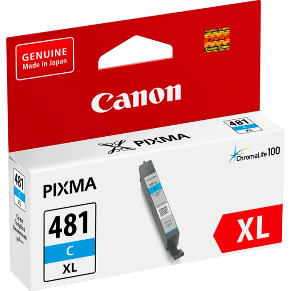 Картридж CLI-481C XL голубой Canon (2044C001) - Фото 5