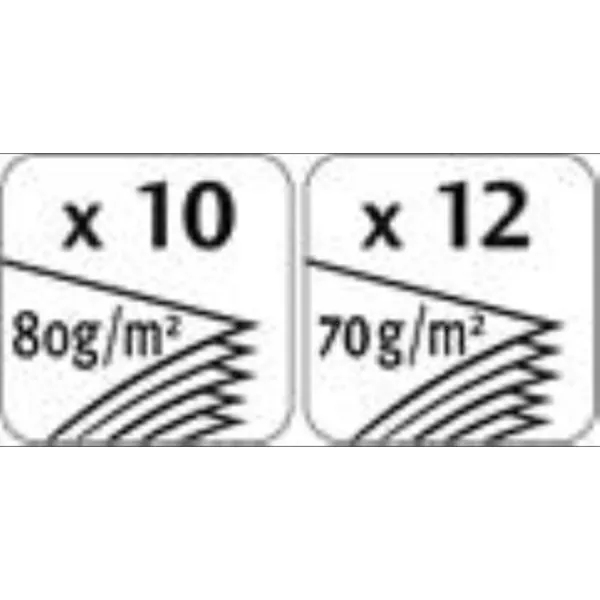 Дырокол металлический, 10/12 листов, черный Essentials Metal Maped (MP.401111) - Фото 1