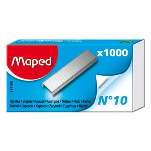 Скобы №10 1000 шт Maped (MP.324105) - Фото 6