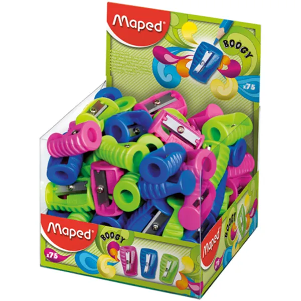 Точилка без контейнера на1 отверстие, ассорти Boogy Maped (MP.063211) - Фото 3