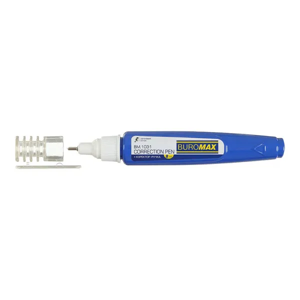 Корректор-ручка 8 мл эмульсионная основа Buromax (BM.1031) - Фото 1