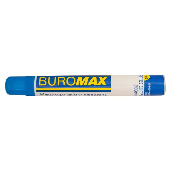 Клей силікатний з губкою, 50 мл Jobmax Buromax (BM.4802) - Фото 2