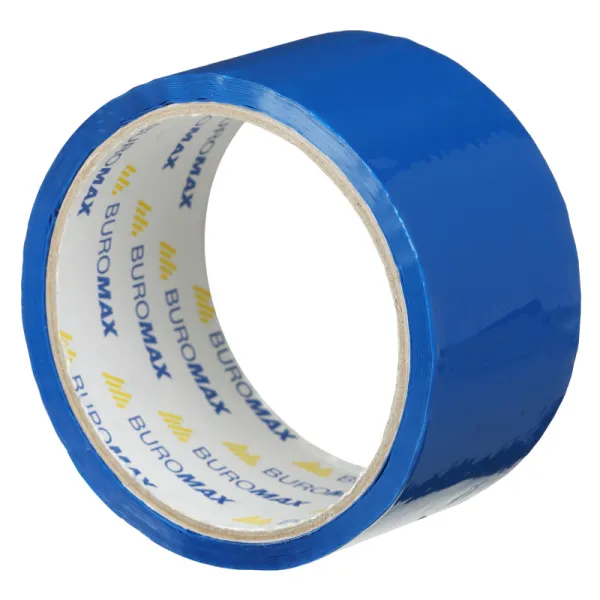 Скотч упаковочный 48мм x 35м, синий, упаковка 6 шт Buromax (BM.7007-02) - Фото 5