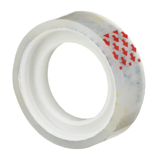 Клейка стрічка канцелярська, 12мм х 10м, 12шт/уп, прозора Buromax (BM.7110-01) - Фото 1