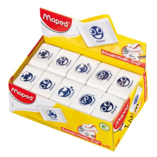 Гумка асорті Essentials Soft Maped (MP.112911) - Фото 4