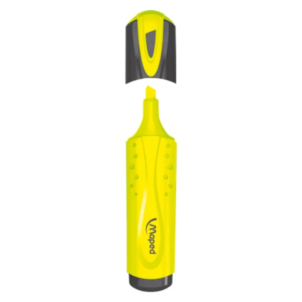 Маркер текстовий,, жовтий Fluo Peps Classic Maped (MP.742534) - Фото 4